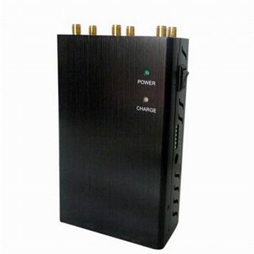6 Antenna Selectable Portable GPS LoJack 4G Wimax Phone Signal Jammer - Click Image to Close