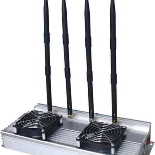 High Power (45W) indoor Cell phone Jammer +Omni Directional Antennas - Click Image to Close