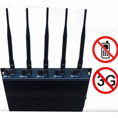 Adjustable 5-Band Cell Phone Signal Jammer - Click Image to Close