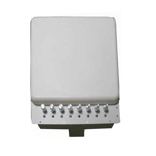 Adjustable 3G 4G Wimax Mobile Phone WiFi Signal Jammer with Bulit-in Directional Antenna - Click Image to Close