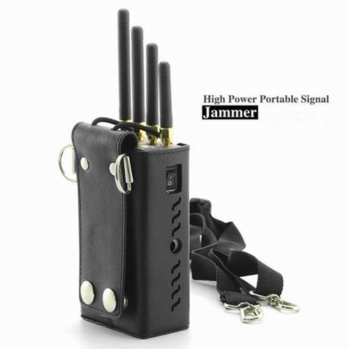 High Power Portable Signal Jammer for Cell Phone (CDMA GSM DCS PCS 3G) - Click Image to Close