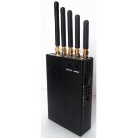 Handheld 5 Bands 3G 4G Cell Phone Jammer - For 4G LTE and WIMAX - Click Image to Close