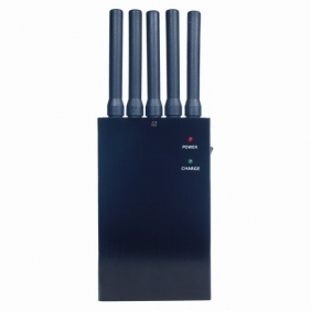 5 Bands Handheld 3G Cell Phone Jammer, GPS Jammer, Wifi Jammer with Single-Band Control - Blocking 2G, 3G, GPS, Wifi Signals - For Worldwide - Click Image to Close