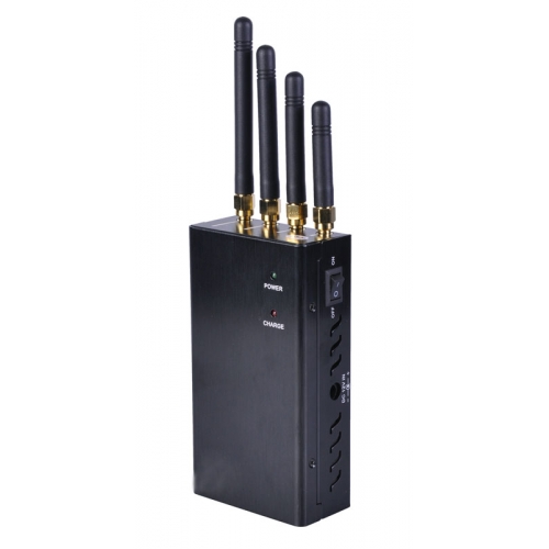 Portable Phone and WiFi Signal Jammer with Cooling System - Click Image to Close