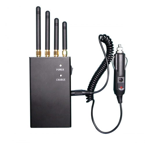 Handheld Style 4 Band 3G 4G Wimax Mobile Phone Jammer - Click Image to Close