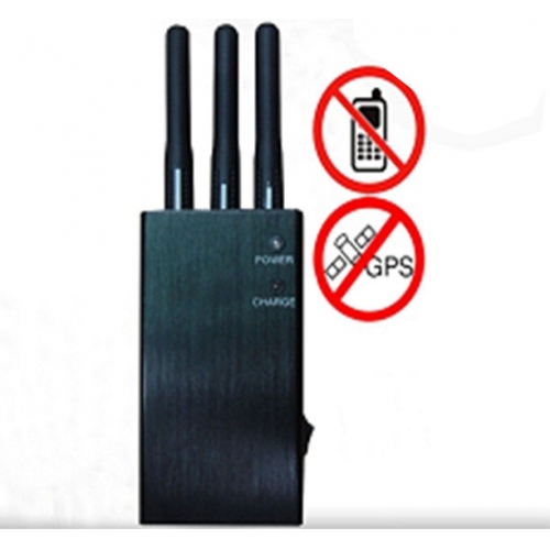 5 Band Handheld Style WiFi Bluetooth Mobile Phone Signal Jammer - Click Image to Close