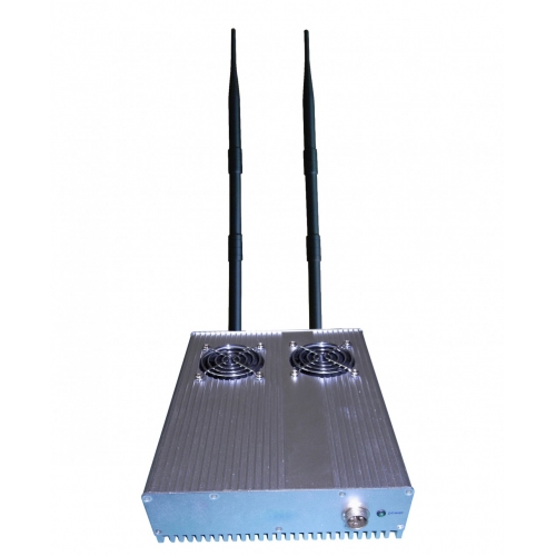 High Power RF Signal 345MHz 868MHz Remote Control Jammer with Tabletop Style - Click Image to Close