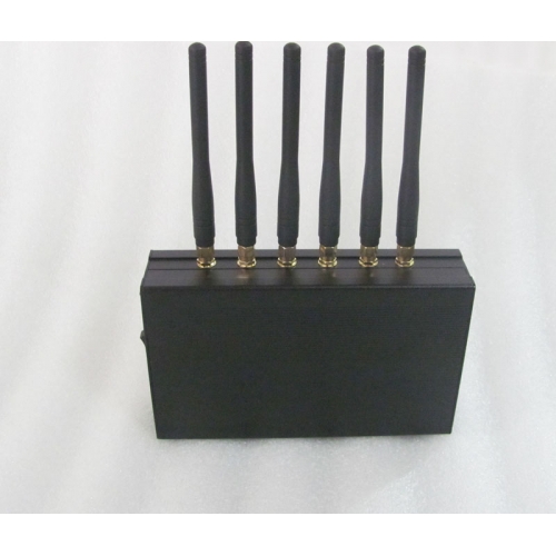 6 Bands Powerful Desktop Remote Control Signal Jammer - Click Image to Close