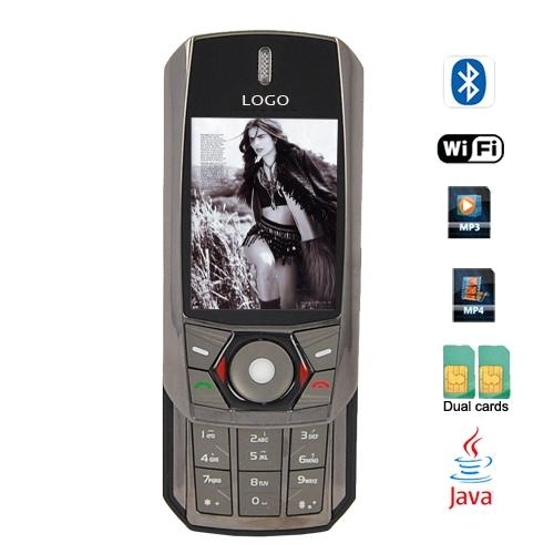 F18 Quadband Dual sim Card Dual standby Java FM Slide Cell Phone - Click Image to Close