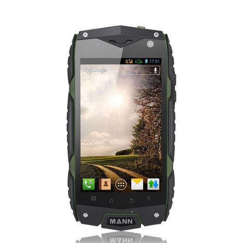 Mann ZUG 3 Outdoor Sports IP68 Waterproof Qualcomm Quad Core Android 11.0 Smartphone - Green - Click Image to Close
