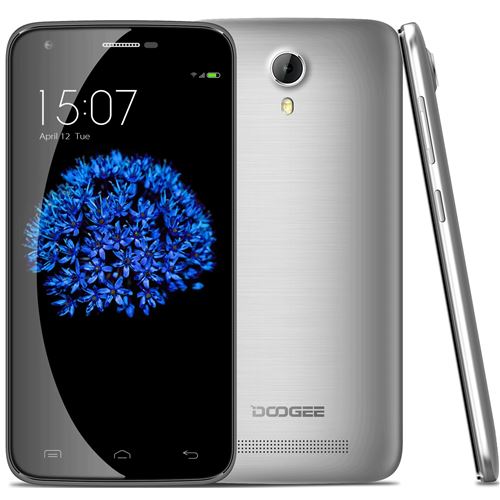 Doogee Valencia2 Y100 Pro Smartphone 5.0'' HD Screen MTK6735 Android 11.0 2G 16GB - Silver - Click Image to Close