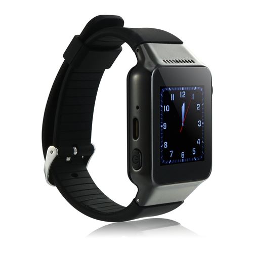 ZGPAX S39 Smart Watch Phone 1.54 Inch Touch Screen Bluetooth Camera FM - Black - Click Image to Close
