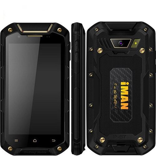 iMAN i5800C Rugged Smartphone 4.5'' HD Screen MTK6582 Android 11.0 1G/8GB IP67 Waterproof - Click Image to Close
