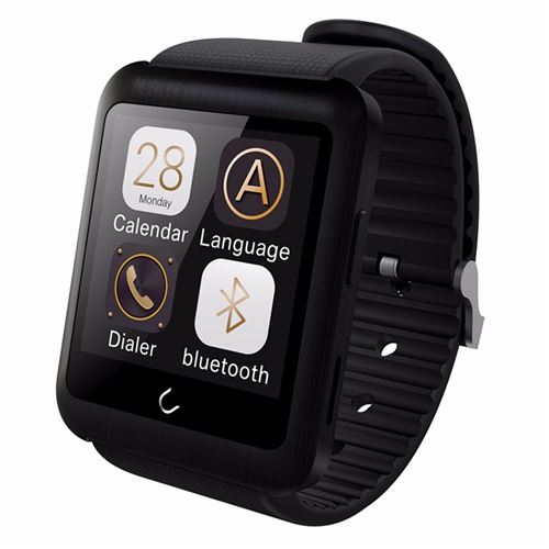 Uwatch U11 Smartwatch + Sim Slot Smart Bluetooth Watch For Android & IOS system Smartphone - Click Image to Close