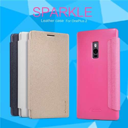 Nillkin New Sparkle Leather Case for OnePlus 2 - Click Image to Close
