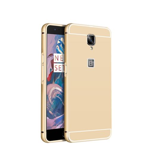 Metal Frame with Back Cover Case For OnePlus 3 - Click Image to Close