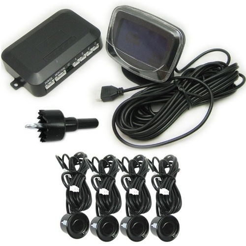 Multi-functional Car Rearview Camera with LED Parking Sensor - Click Image to Close