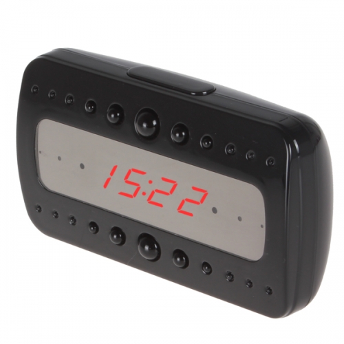 1080P Spy Alarm Clock IR Night Vision Hidden Camera DVR with Motion Detection - Click Image to Close