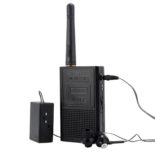 long Distance Wireless spy Cord-less Voice Monitor ISM/ UHF band Audio bug - Click Image to Close