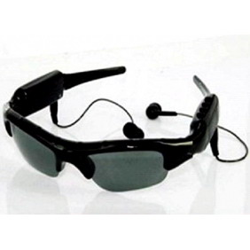 2GB MP3 Sunglasses DVR with TF Card Slot - Click Image to Close
