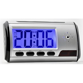 Spy Camera Clock with Motion Detection and Remote Control - Click Image to Close