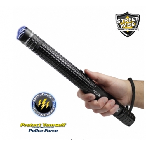 Police Force 10,000,000 Tactical Stun Baton Flashlight - Click Image to Close