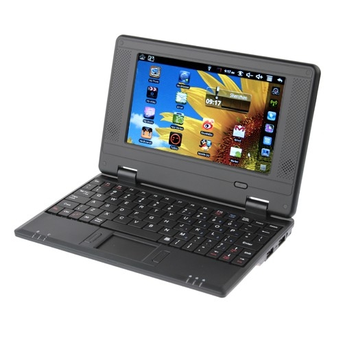 EPC Mini Notebook 7" 256MB RAM 512MB ROM Android 11.0 Laptop PC Plastic Shell - Click Image to Close