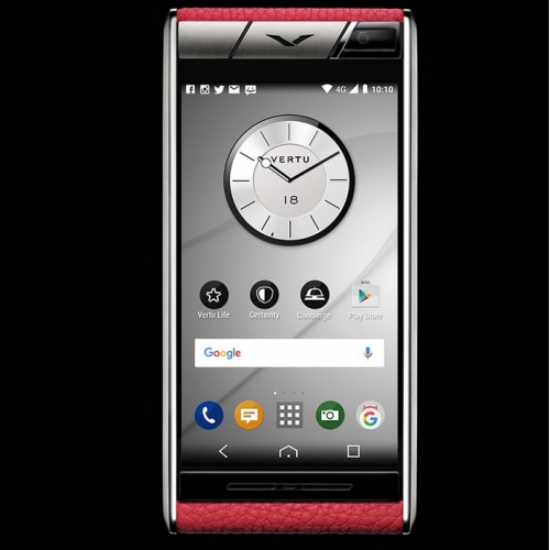 Vertu Aster Blush Calf Clone Android 11.0 Snapdragon 821 4G LTE luxury Phone - Click Image to Close