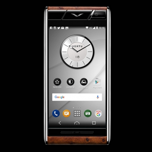 Vertu Aster Cognac Ostrich Clone Android 11.0 Snapdragon 821 4G LTE luxury Phone - Click Image to Close