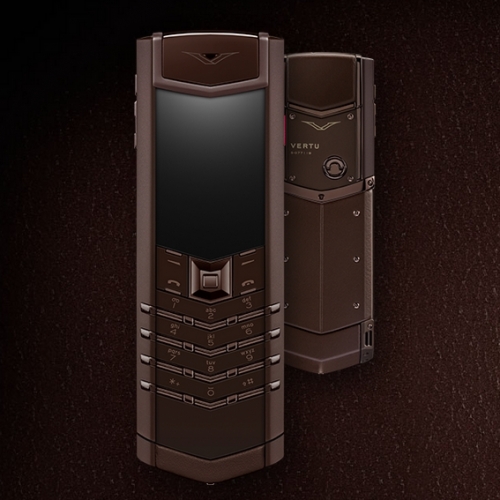 Vertu Signature Pure Chocolate luxury Phone - Click Image to Close