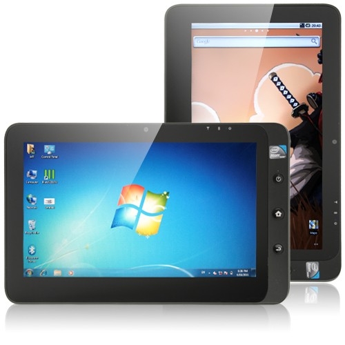 Gemini Pro Tab 10.1 Inch Dual OS Tablet PC window 10 + Android 11.0 32GB SSD 2GB Gray - Click Image to Close