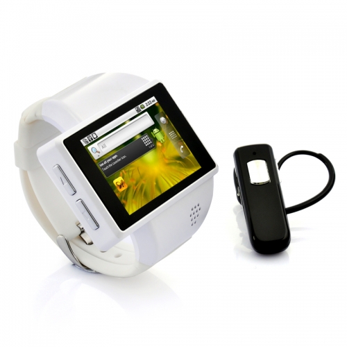 Android Phone Wrist Watch Quad Band 2 Inch Capacitive Screen 2MP Camera - Click Image to Close
