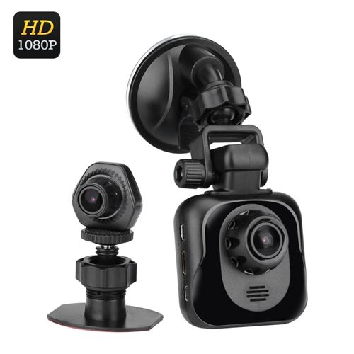 D35 Full HD Dual Car DVR - 1080P, Wide Angle Lenses, 2.4 inch TFT Display, GPS, G-Sensor, Motion Detection, Auto Recording - Click Image to Close