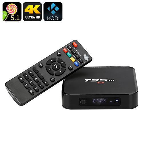 T95m Android TV Box - Android 11.0, Kodi 16.0, 4Kx2K, Wi-Fi, Amlogic S905 CPU, Optical SPDIF, OTG, Miracast, Airplay, DLNA - Click Image to Close