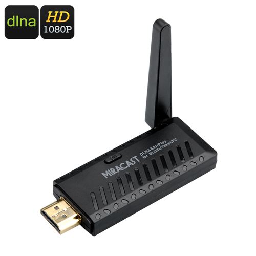 M806V Wireless HDMI Streaming Media Player - 1080p HD Output, DLNA, Miracast, Airplay, Plug And Play - Click Image to Close