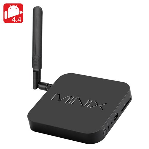 MINIX NEO X8-H Plus Android TV Box - 2160P, Quad Core CPU, Google TV Player, 16GB ROM + A2 Lite Air Mouse - Click Image to Close