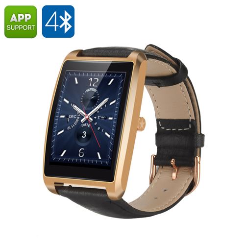 Zeblaze Cosmo Bluetooth Smart Watch - IP65, Waterproof, Android and iOS, Heart Rate Monitor, Pedometer (Golden) - Click Image to Close