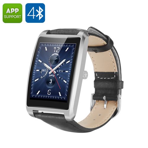 Zeblaze Cosmo Bluetooth Smart Watch - Waterproof, Android and iOS Support, Heart Rate Monitor, Sleep Monitor, Pedometer (Silver) - Click Image to Close