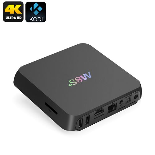 Android 4K TV Box "Spectra Plus" - 4K UHD Resolutions, Quad Core CPU, 2GB RAM, Kodi, Airplay, Miracast, Android 11.0 - Click Image to Close