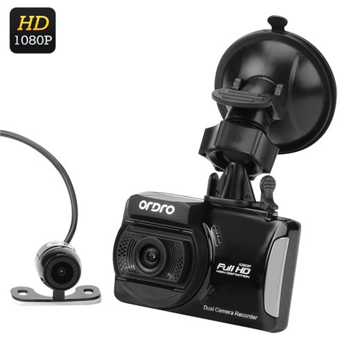 Ordro Q503 Full HD Car DVR + Parking Camera - 1/3 Inch CMOS, 1080P HD, 3 Axis G-Sensor, Loop Recording, Motion Detection - Click Image to Close