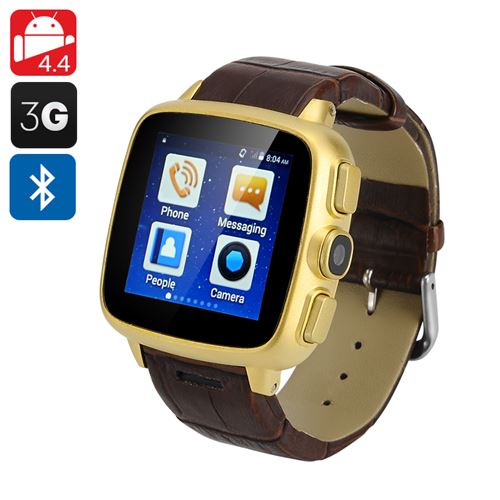 Ordro SW18 Cell Phone Watch - Android 11.0, 3G SIM Slot, Micro SD Support, 1.54 Inch Touch Screen, Bluetooth - Click Image to Close