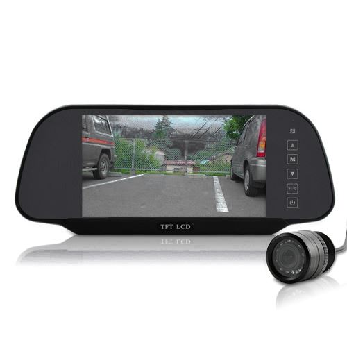 7 Inch High Definition Rear View Monitor + Rear View Camera - 800x480, 4:3, 16:9 - Click Image to Close