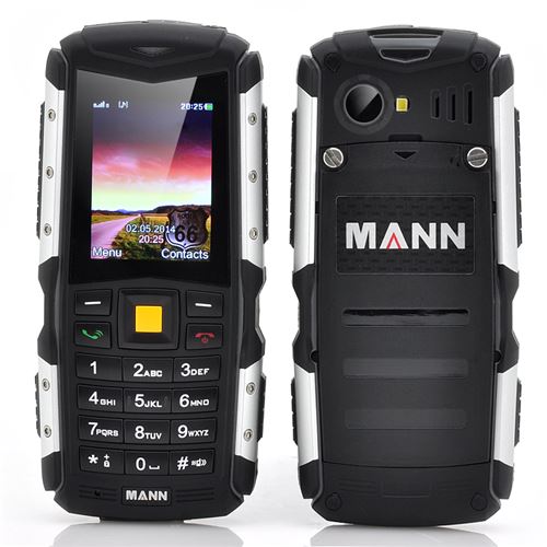 MANN ZUG S Rugged Phone - 2 Inch Display, IP67 Waterproof + Dust Proof Rating, Shockproof, 2570mAh Battery - Click Image to Close