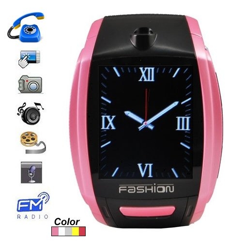 1.8'' Touch Screen Watch Moblie Phone Support Wireless Transmission + Compass - Click Image to Close
