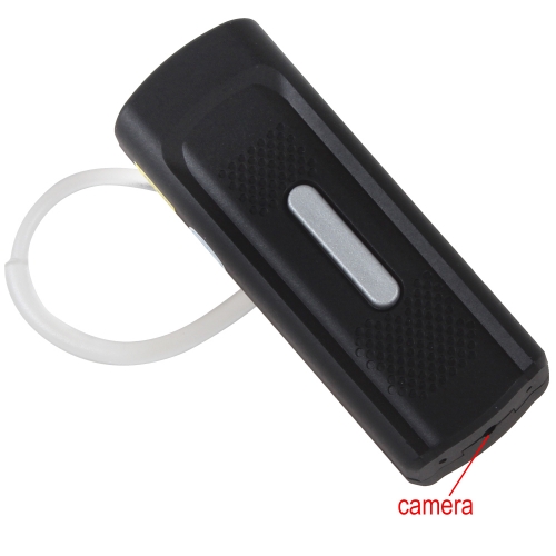 Multifunctional K8 720P Mini Bluetooth Headset Shaped HD Hidden Camera with Motion Detection & 10M Distance - Click Image to Close