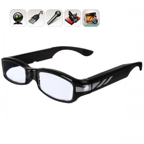 1920*1080 Resolution HD Multi-Function Video Glasses with Motion Detecting Videotape Function - Click Image to Close