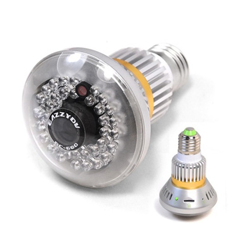 1/4" CMOS sensor Night Visible Bulb CCTV Camera with 36pcs IR LEDs and Motion Detection - Click Image to Close