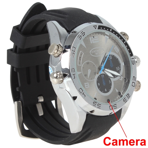 Elegant 32GB Waterproof 1080P Sport Watch DVR With Night Vision + PC Camera - Click Image to Close