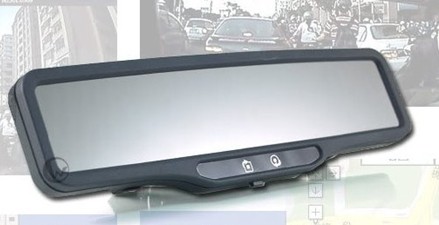 DVR-100A Rearview Mirror Car Recorder Vehicle DVR - Click Image to Close