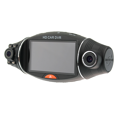 2.7" TFT LCD Dual Camera GPS G-Sensor TF Card HD Car Vehicle Blackbox DVR - Click Image to Close